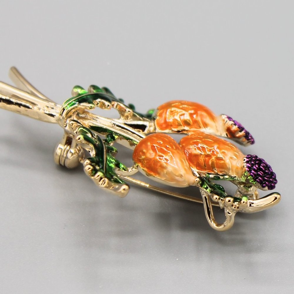 Thistle plant nature fun colorful pin brooch - Picture 4 of 6